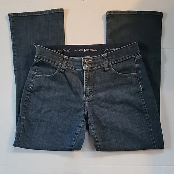 WOMEN'S‎ LEE BOOTLEG JEANS (sz 12) - Picture 1 of 4